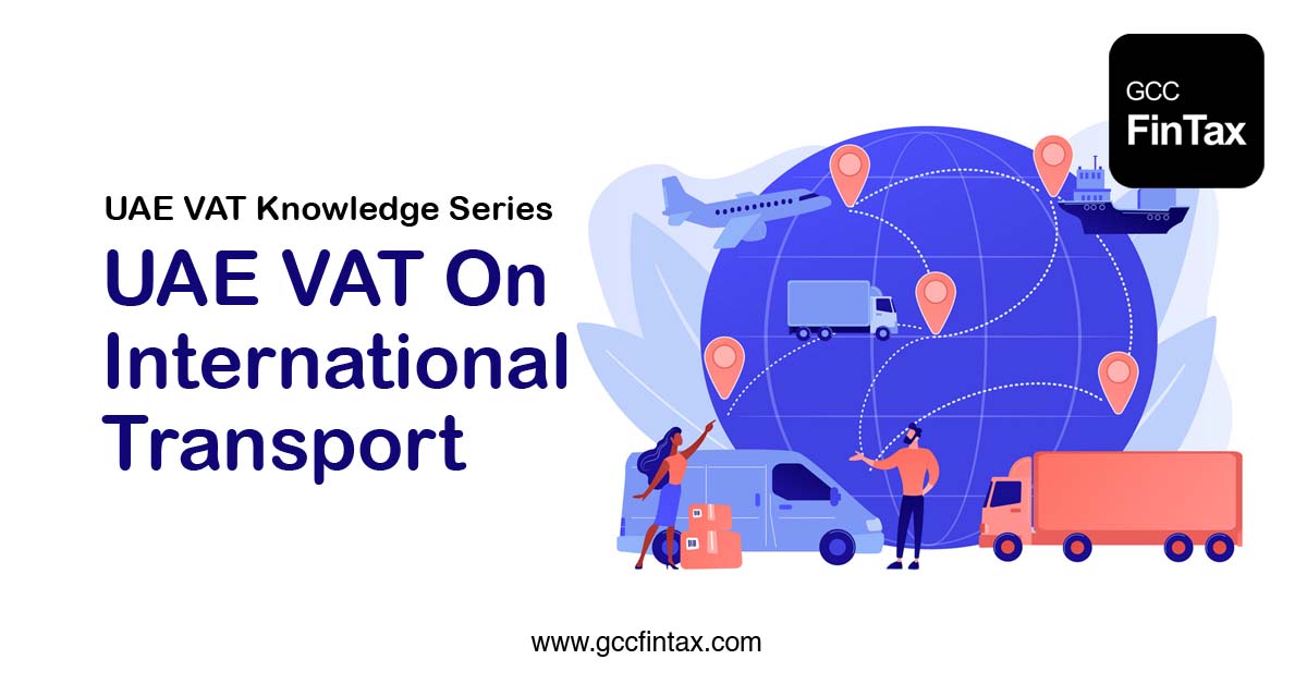 UAE VAT on International Transport
