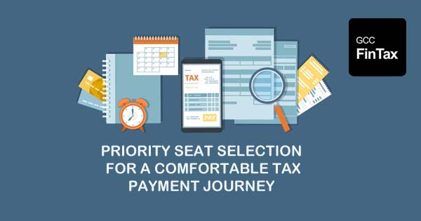Priority Seat selection for a comfortable Tax Payment Journey	