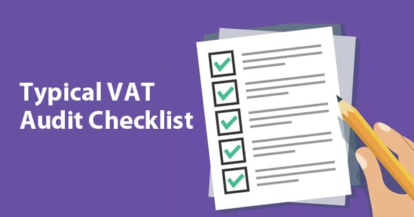 Typical Vat Audit Checklist 